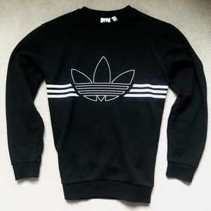 adidas Originals Men's Outline Crewneck Sweatshirt